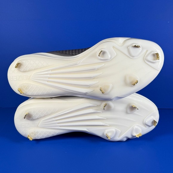 Adidas Adizero Impact+ BSB Baseball Cleats White Gold Lightstrike Pro Men\'s 12